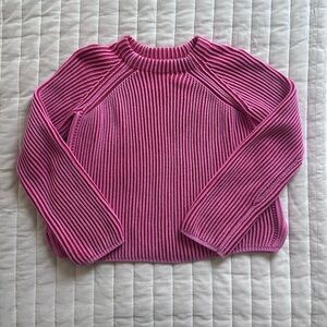 Mister Zimi Red and Pink Knit Sweater